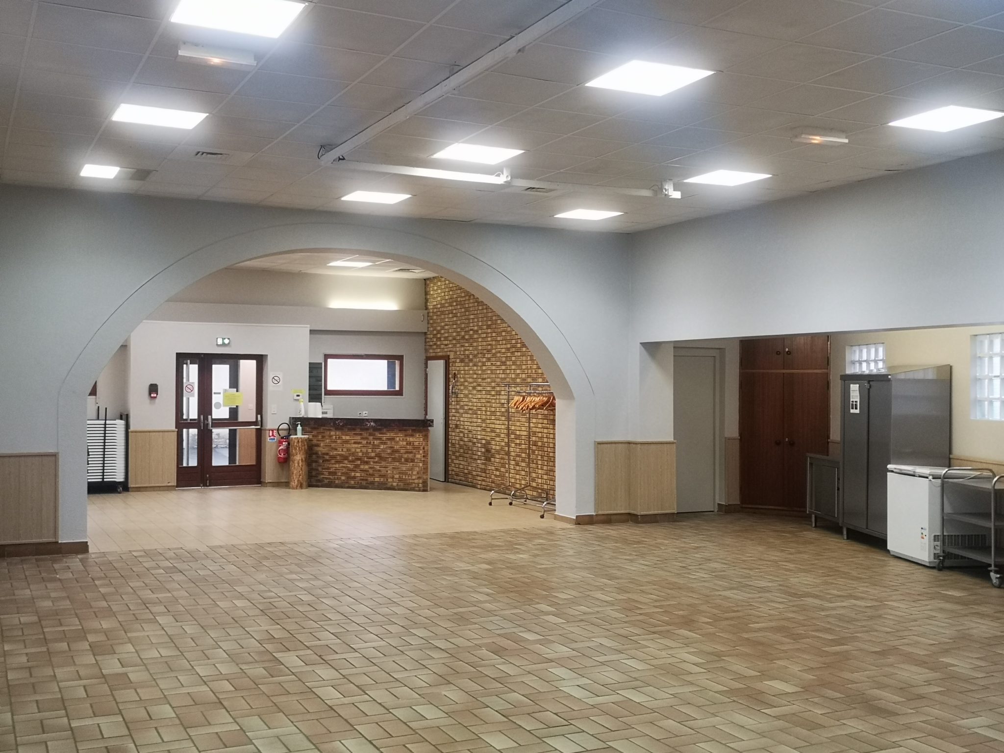 Une salle des fêtes… «refaite