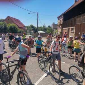 ALLENJOIE : village étape de « La promenade musicale à vélo »