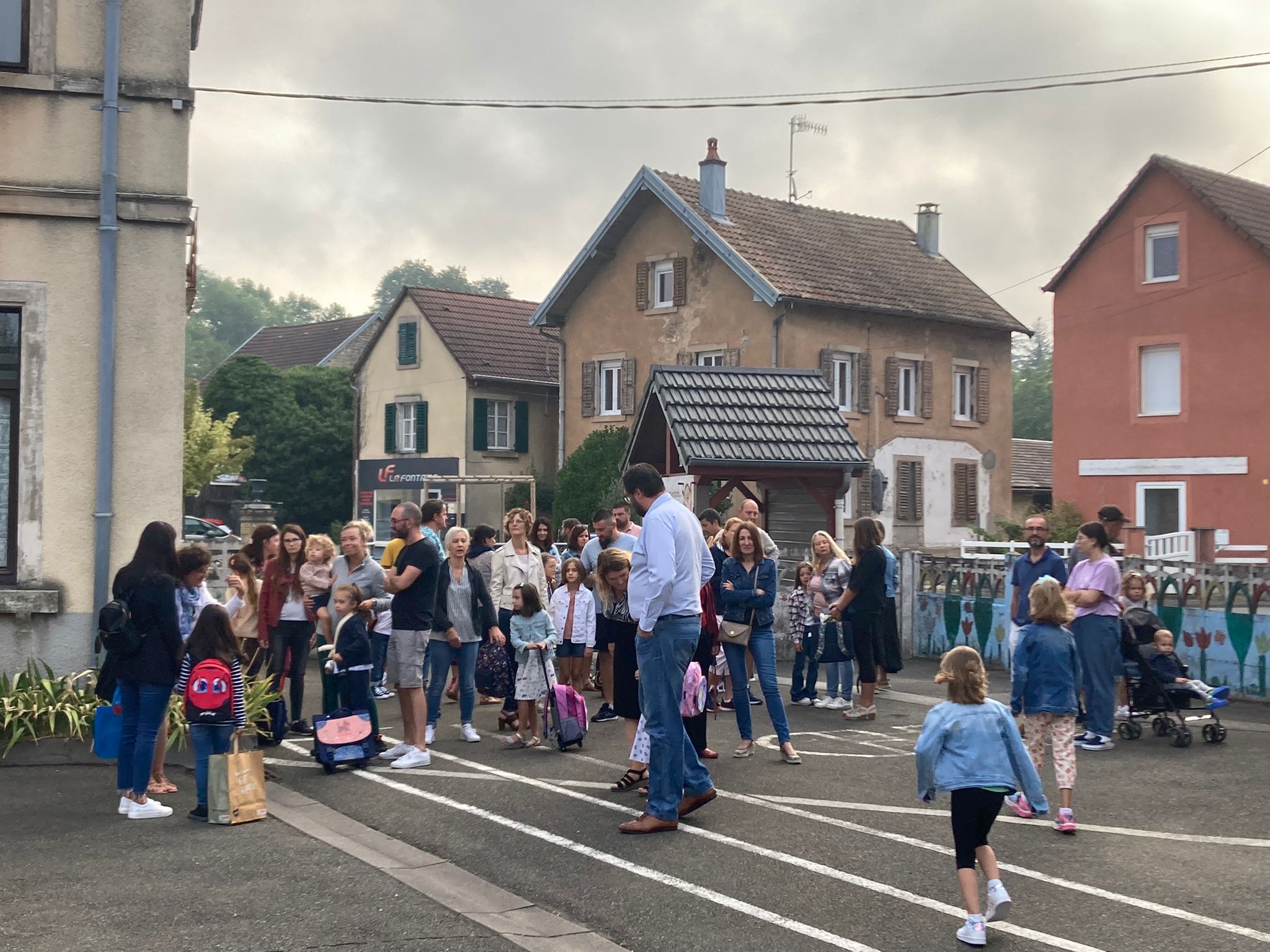 Dernière rentrée scolaire au cœur du village ….