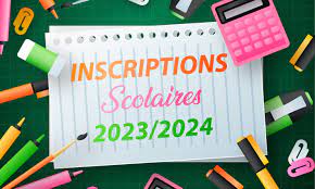 Inscriptions – Rentrée 2023