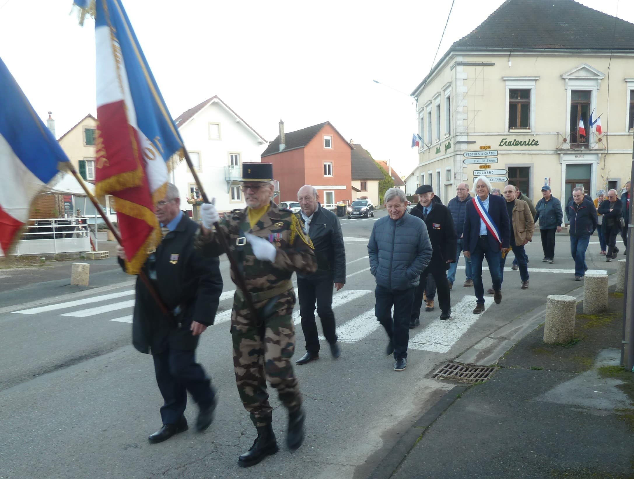 Souvenir et hommage bien partagés