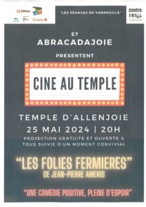 Ciné au temple