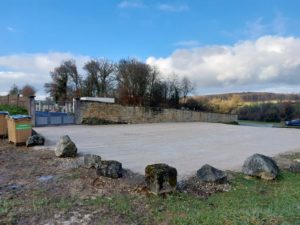 Un parking tout neuf pour notre cimetière