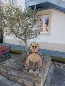 Une fontaine bien fréquentée