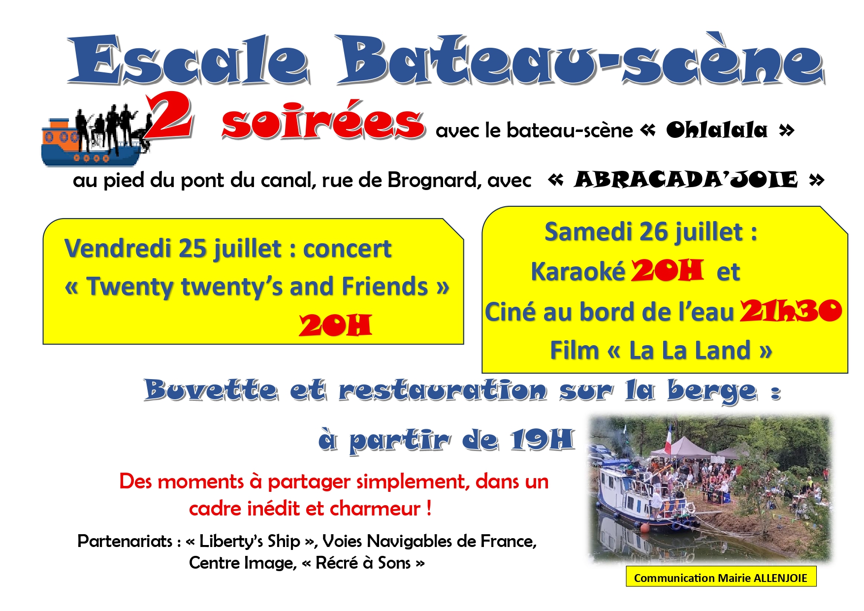 Escale Bateau-scène